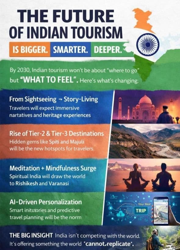 The Future of Indian Tourism: Bigger, Smarter, Deeper